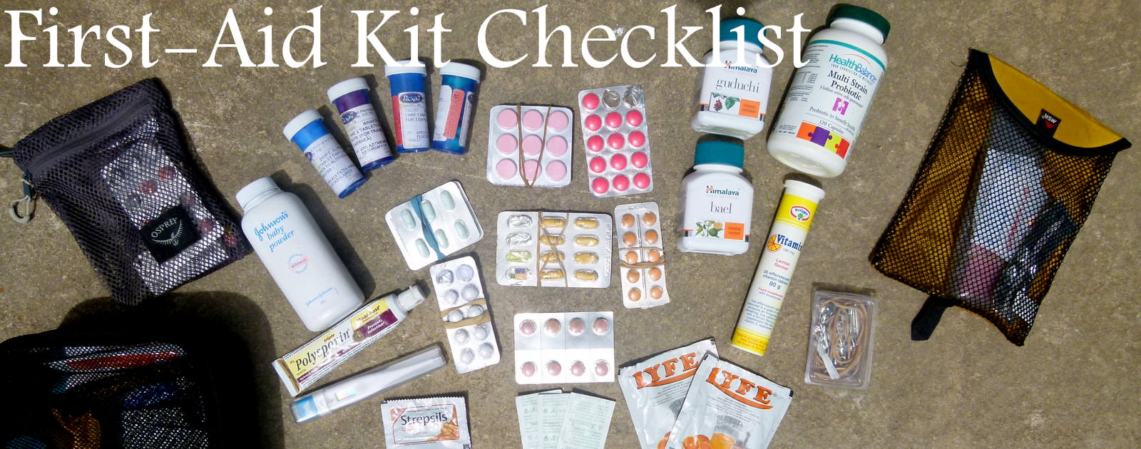 Backpacking Checklist