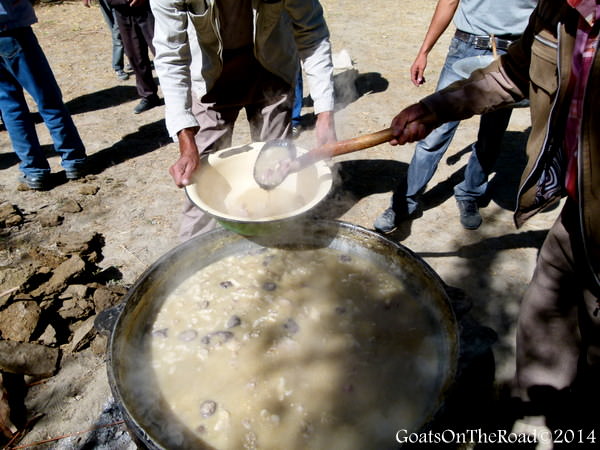 food on the pamir highway