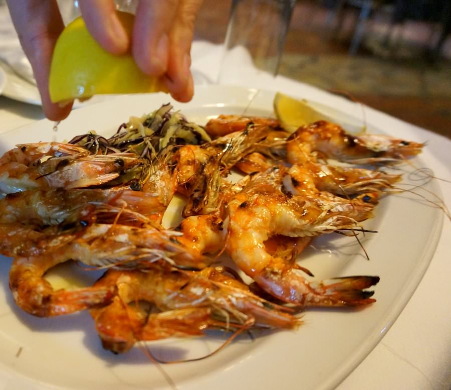 what to eat when travelling in albania fresh shrimp