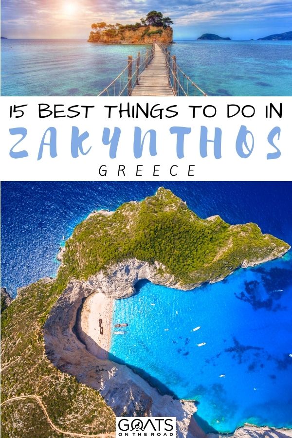 Discover some of the 15 best things to do in Zakynthos, also known as Zante. In this post, I'll share with you our 15 favourites! Find out where to stay in Zakynthos, where to eat, and more! | #Bucketlist #Travel #TravelTips “15 Best Things To Do in Zakynthos Greece
