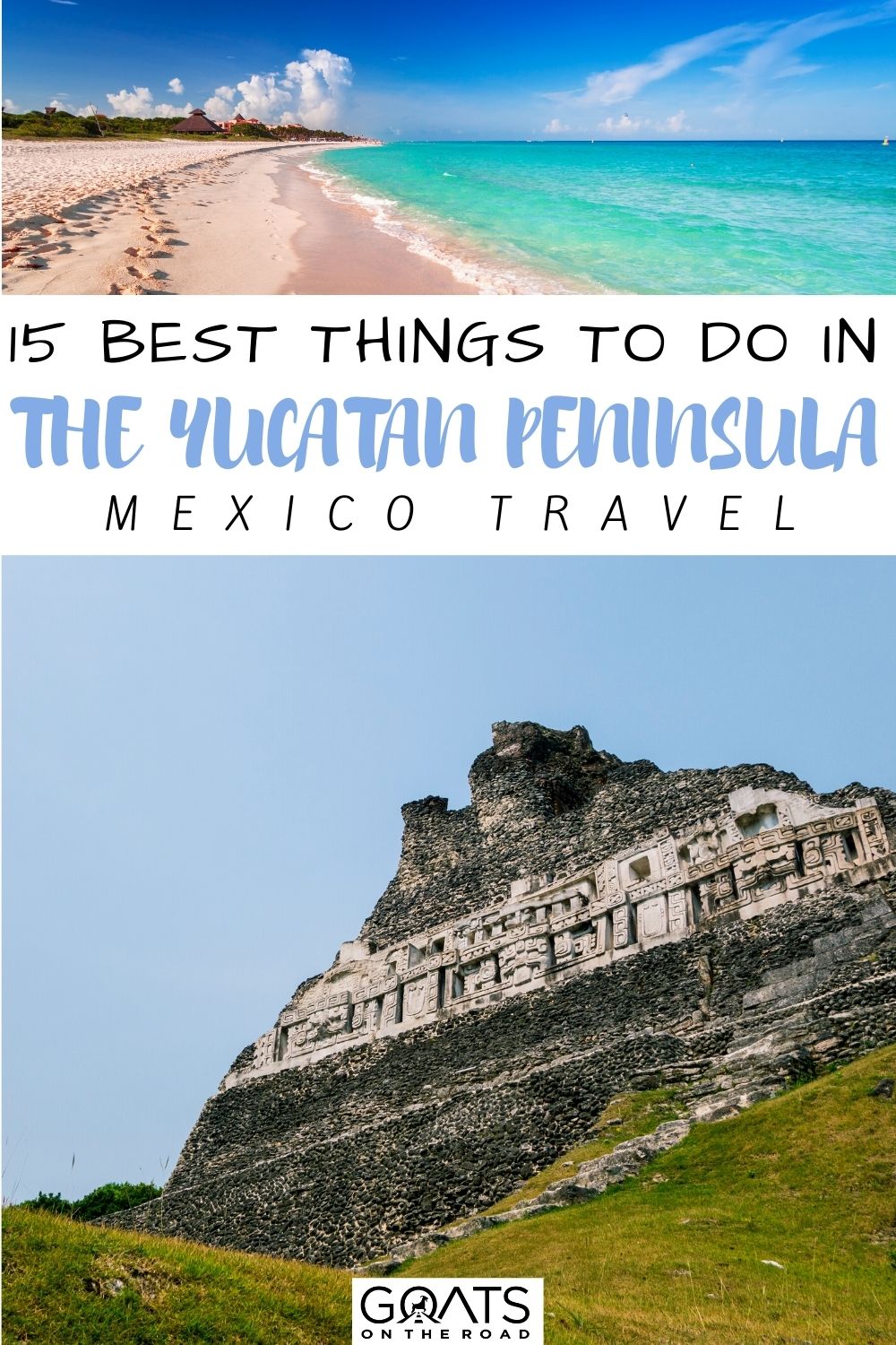 If you love good food, architecture and good weather, the Yucatan Peninsula is the perfect place to visit and enjoy! We'll show you the 15 best things to do in The Yucatan Peninsula. All the best things to do in the Yucatan Peninsula from beach cities, ancient ruins, historic city centers, cenotes, and more in our easy to follow guide. | #wanderlust #mayanruins #cenotes “15 Best Things To Do in The Yucatan Peninsula
