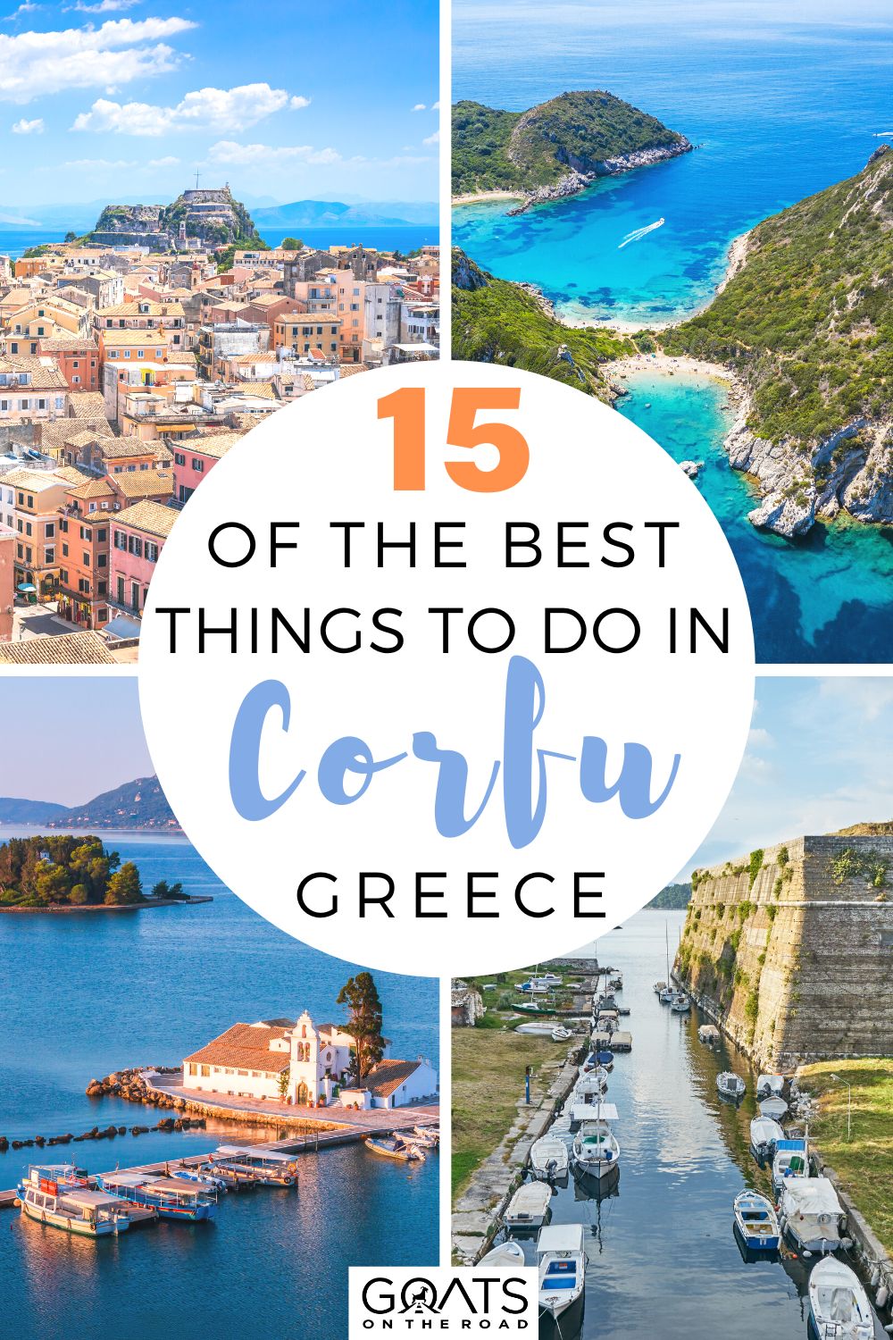 Are you planning to travel to Corfu, Greece soon? Here are 15 of the best things to do in Corfu, Greece! Read our tips below about the places to visit and things to do in Corfu with suggested recommendations. Food experiences, attractions, restaurants, scenic views and more! | #eurotravel #traveltips #greece 15 Of The Best Things To Do in Corfu, Greece