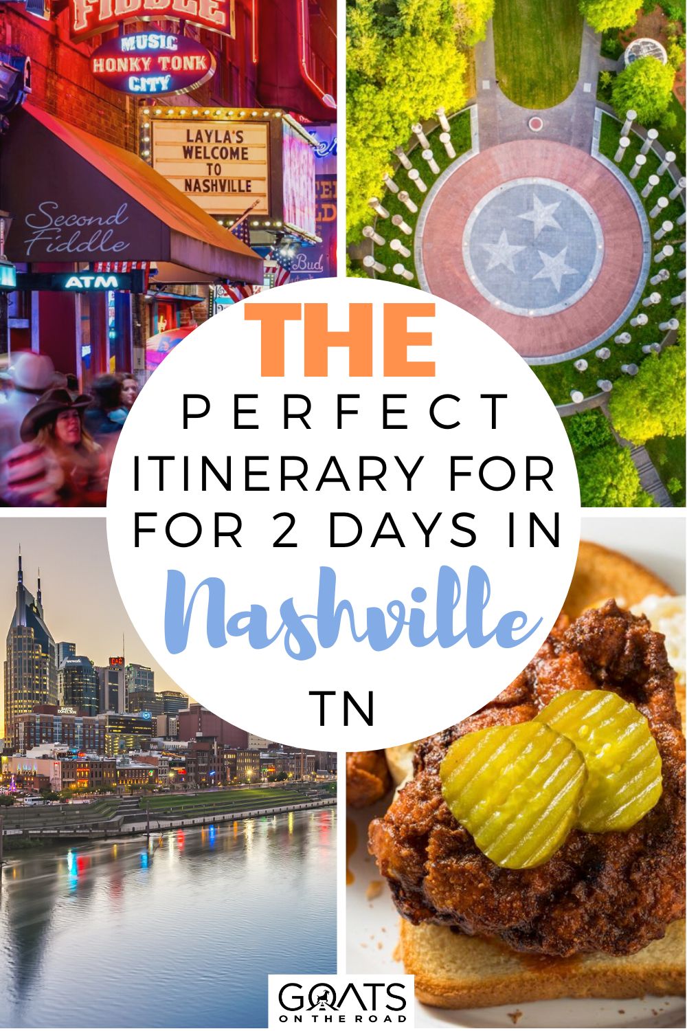 Planning to visit Nashville on the weekend? Here’s the perfect itinerary for 2 days in Nashville, Tennessee. This vibrant city is filled with music, history, culture, and of course - lots of tasty food to eat and drink! This itinerary will get you started! | #nashville #visitnashville #travelguide The Perfect Itinerary for 2 days in Nashville