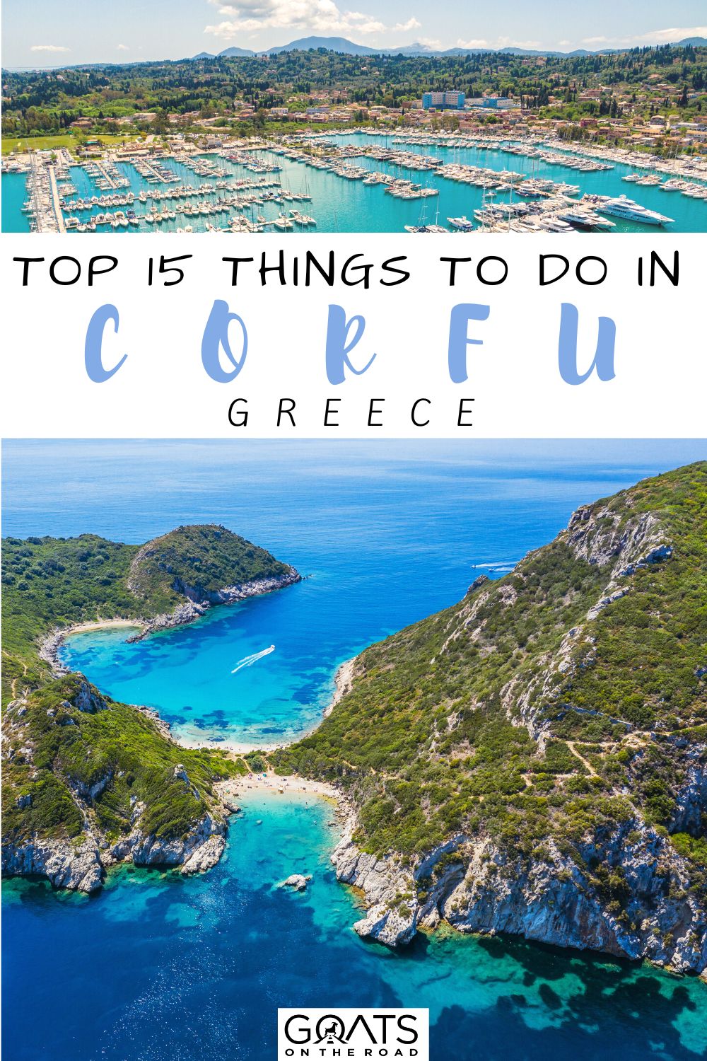 Heading to one of Greek islands' travel dream destinations? Here are the top 15 things to do in Corfu, Greece! The place itself is packed full of history and culture, a trip to Corfu is something everyone must do in their lifetime. Read here to get you started! | #greecetravel #beautifuldestinations #bucketlist “Top 15 Things To Do in Corfu, Greece