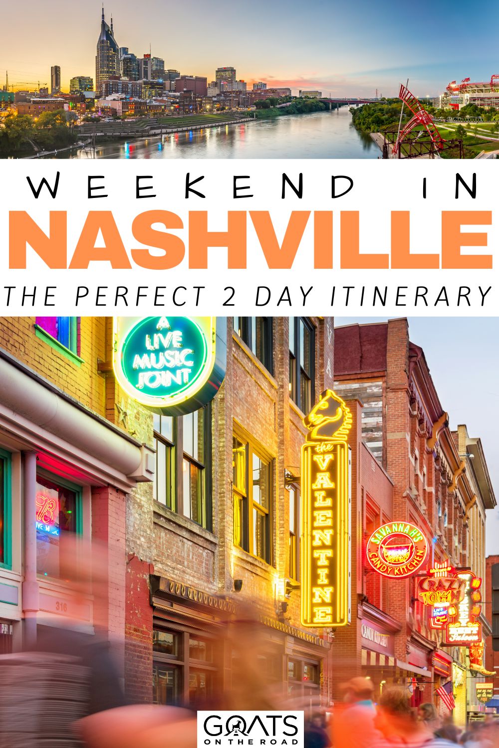 Here's how to spend an amazing weekend in Nashville to plan your Nashville trip. Here is an itinerary for the perfect weekend in Nashville! This weekend in Nashville itinerary shows you where to eat, stay, and explore. | #travel #bucketlist #wanderlust “Weekend in Nashville: The Perfect 2 Day Itinerary