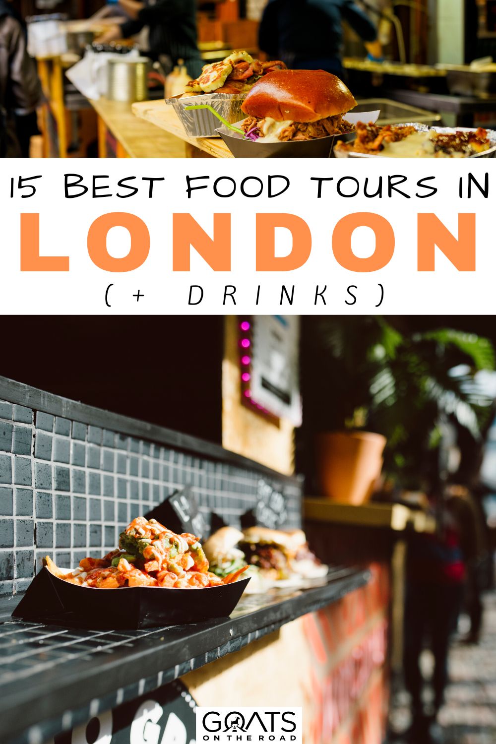 Heading to London and want to experience its sumptuous food around the city? Enjoy these 15 Best Food Tours in London featuring delicious stops at restaurants, pubs and shops with an expert local guide. Experience the best of traditional British food with expert local guides. Traditional classics like sausage roll, British cheeses, our Secret Dish, and more. | #london #travel #uktravel “15 Best Food Tours in London (+ Drinks)