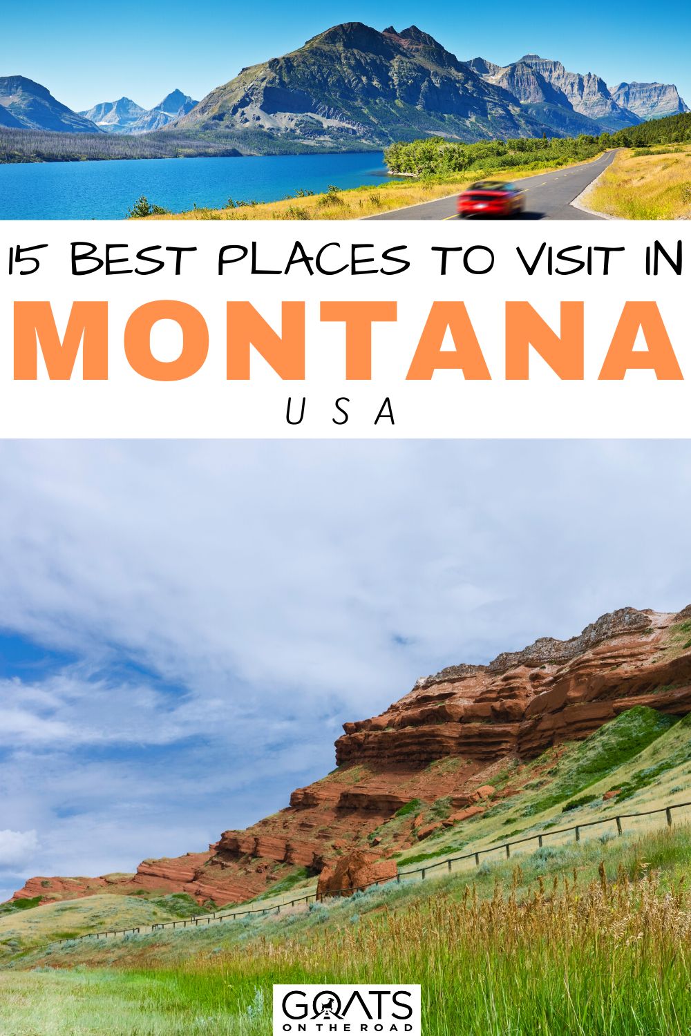 Heading to the stunning beauty of Montana? These 15 best places to visit in Montana from its interesting places like the Glacier National Park, Yellowstone National Park to Off the Beaten Path Ski Resorts, and a lot more. What a better way to experience the spectacular beauty of Montana than with its amazing nature and wildlife viewing from all corners of the state. Explore the beauty of Montana here. | #bucketlist #travel #wanderlust “15 Best Places To Visit in Montana, USA