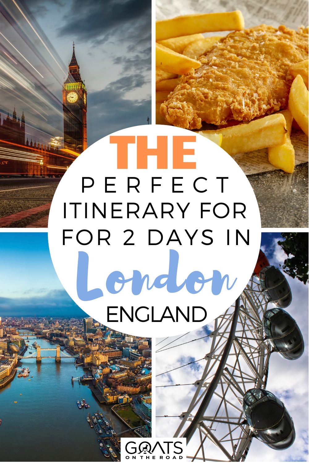 The Perfect Itinerary for 2 Days in London, England