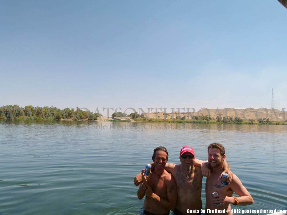 sailing the nile river