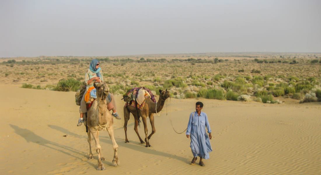 camel-safari-jaisalmer-rajasthan-india Incredible India: 5 Places To Visit