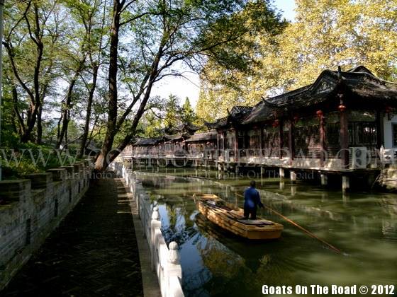 canals yangzhou china 