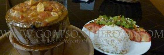 Trying Out pottery kabab in gerome