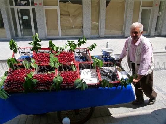 cherries in turkey