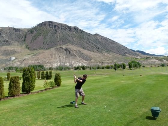 golfing in kamloops