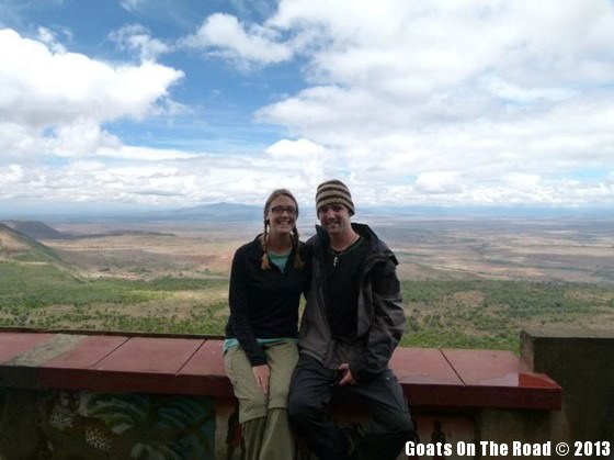 At The Rift Valley before safari