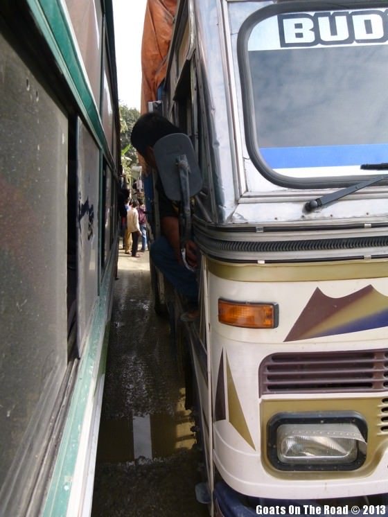 bus in nepal