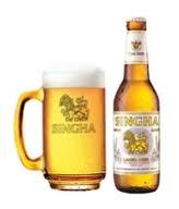 Drinking Singha and backpacking thailand