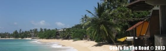 Unawatuna Beach Backpacking Sri Lanka