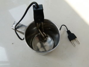 heating coil and cup