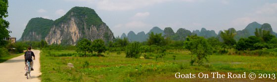 Cycling Yangshuo, China Travel