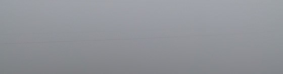The Actual View From Our Apartment During Terrible Pollution