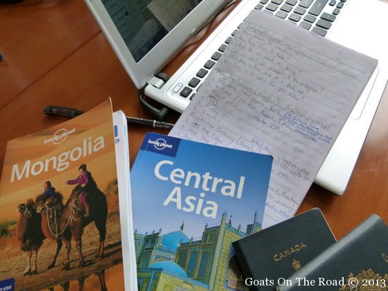 travel to do list