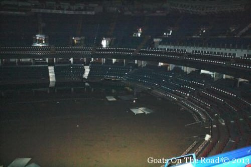 The Calgary Saddle Dome. Flooded To The 9th Row