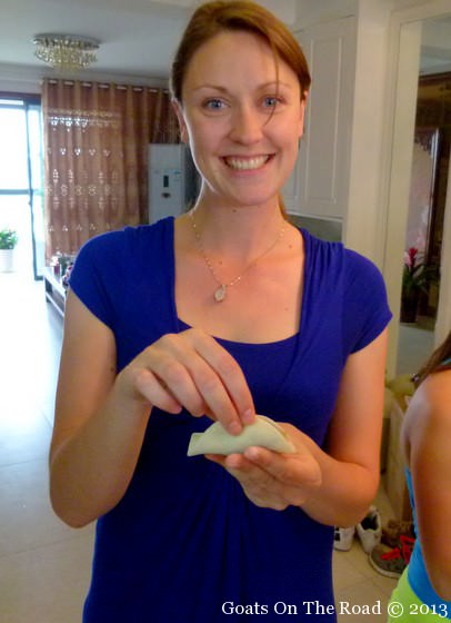 dumpling making