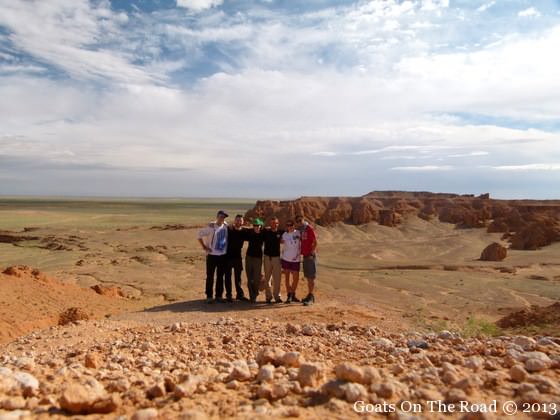 flaming cliffs gobi desert
