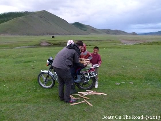 Trekking and camping in mongolia