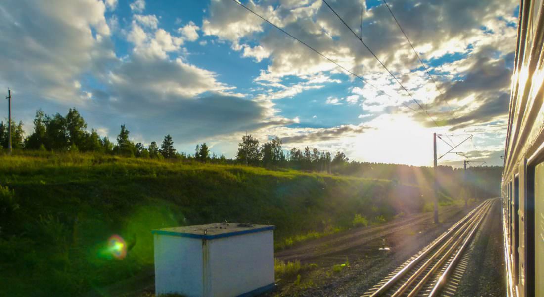 Trans-Siberian Train Journey: Irkutsk to Omsk