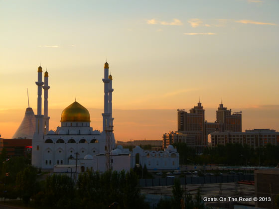 mosque in astana