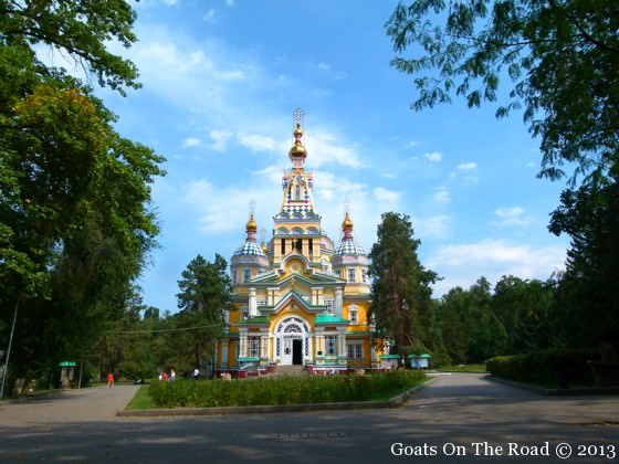 Cathedral In Panfilov Park Almaty, Kazakhstan