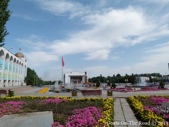 ala too square bishkek