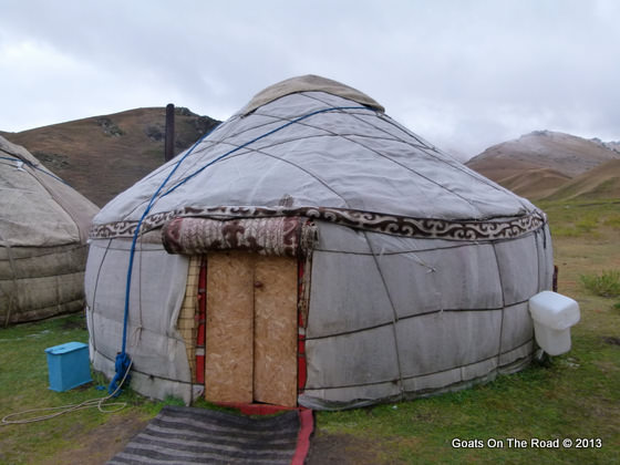 yurt stay in kyrgyzstan