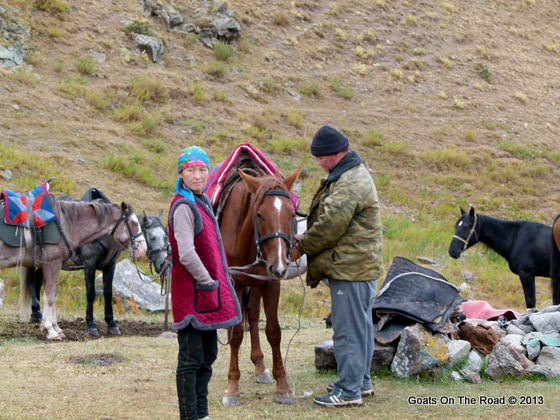 horse riding in kyrgyzstan