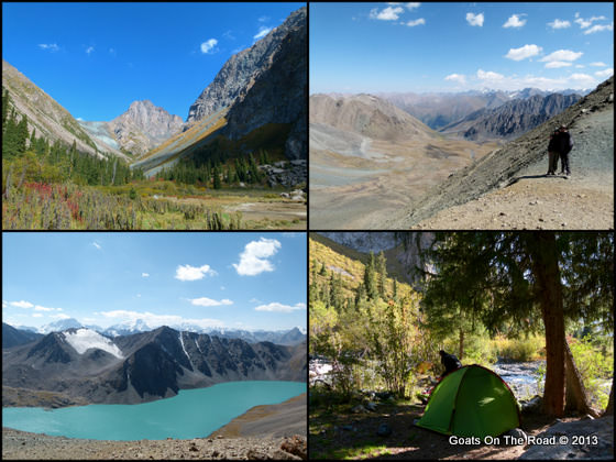 trekking in kyrgyzstan