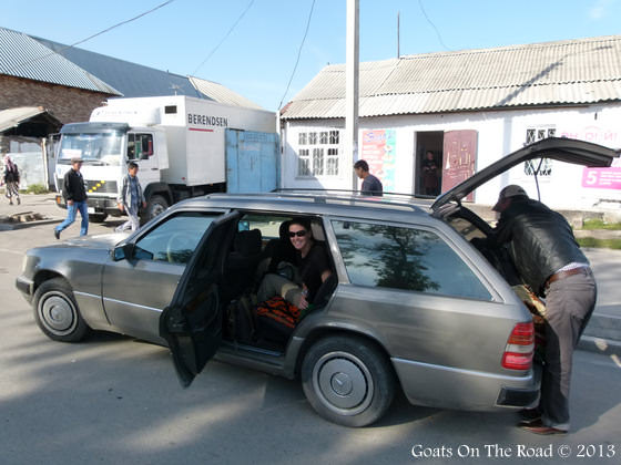 Shared Taxi In Kyrgyzstan