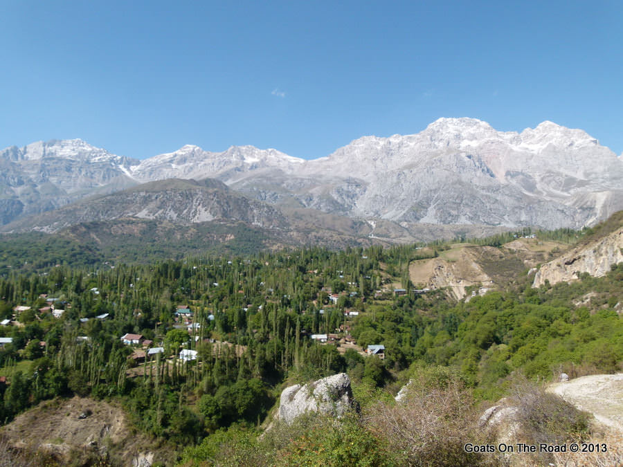 panorama view arslanbob