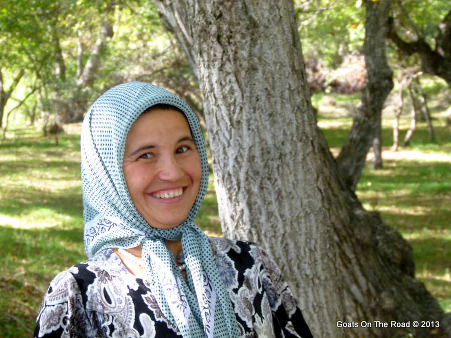 woman in arslanbob