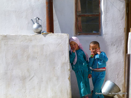kids in the pamir