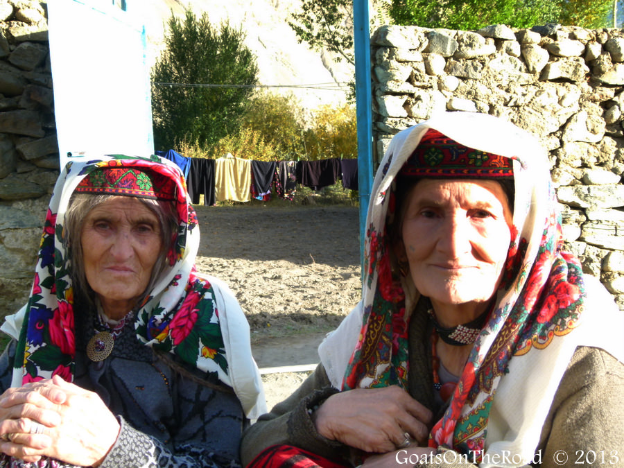 women in the pamirs