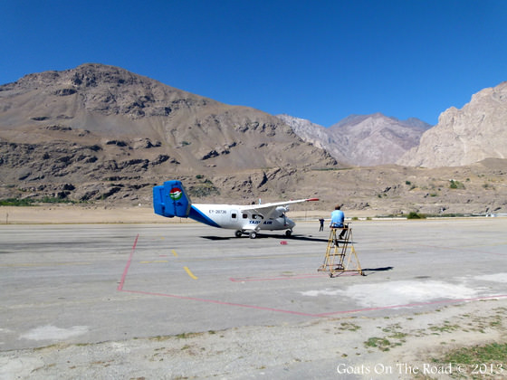Small Plane Pamir Highway