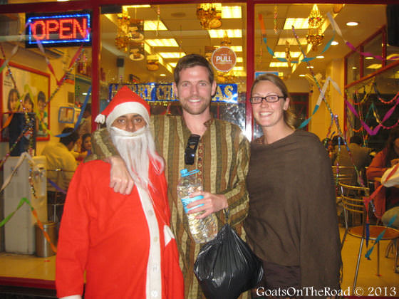 spending christmas in india