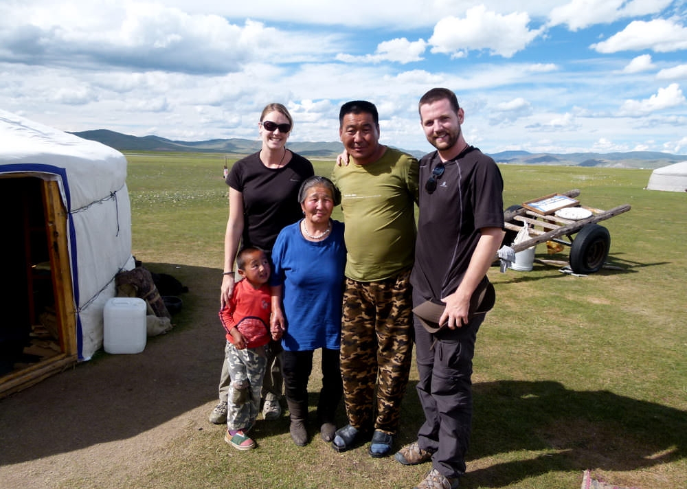 mongolian family