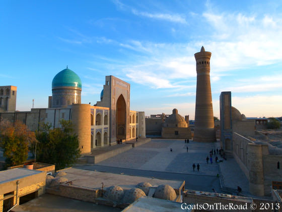 The Po-i-Kalyan square bukhara