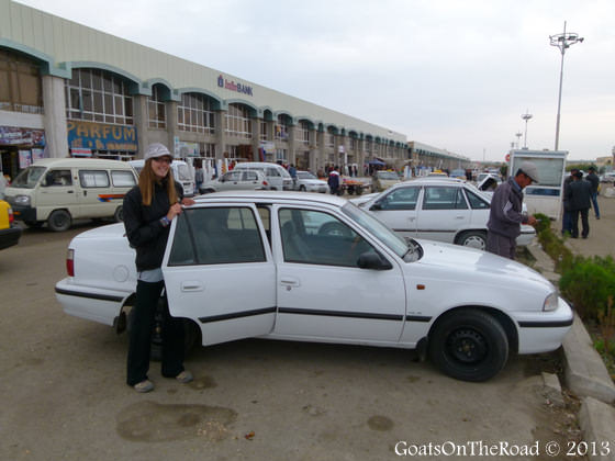 shared taxi uzbekistan to turkmenistan