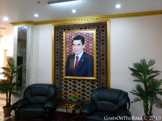 photo of turkmenistan president