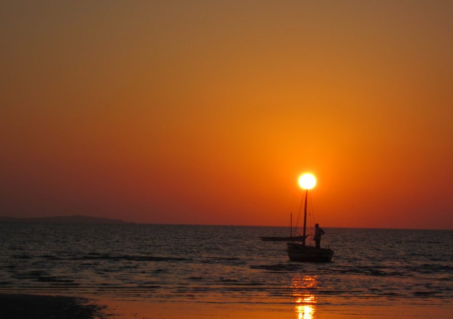 sunset in vilankulos mozambique quote about lovely sunsets