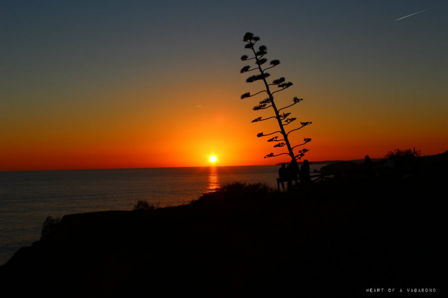 sunset portugal